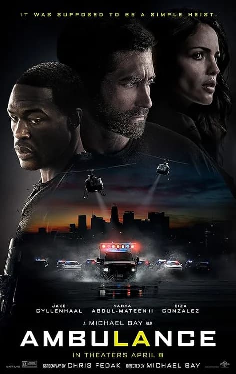 Ambulance film posteri