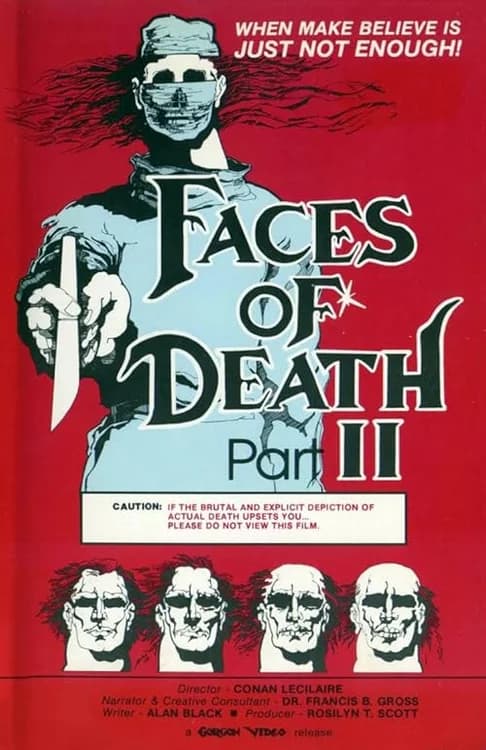 Faces of Death II film posteri
