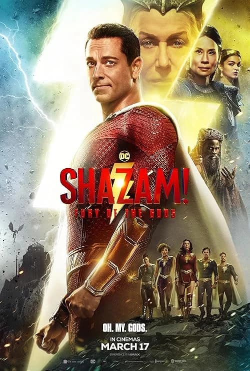 Shazam! Fury of the Gods film posteri